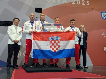 Hrvatska muška reprezentacija osvojla 3. mjesto na WDF World Cup 2025 u Južnoj Koreji